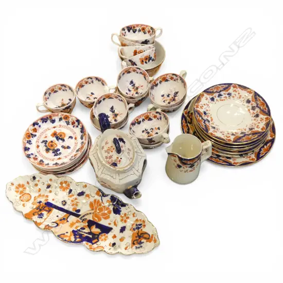 ASST. IMARI COLOUR PAT. CHINA 