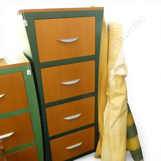 4 DRAWER TALL BOY BY TERRY NEALE FURNITURE 590x500x1400mm