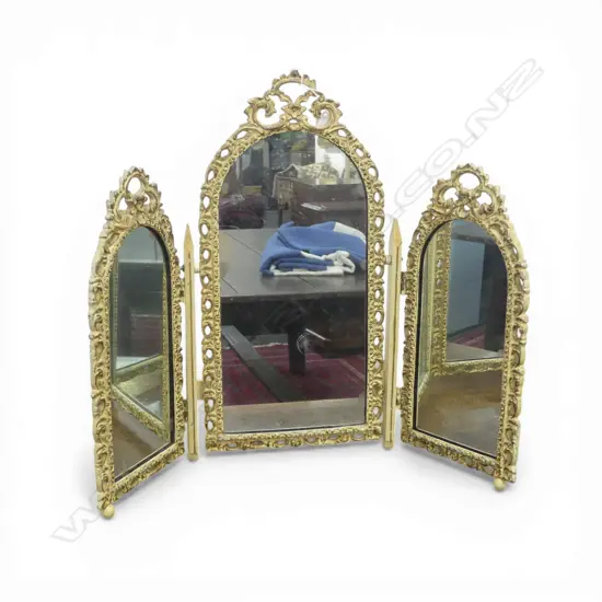 3 PANEL TABLE TOP MIRROR H.505mm