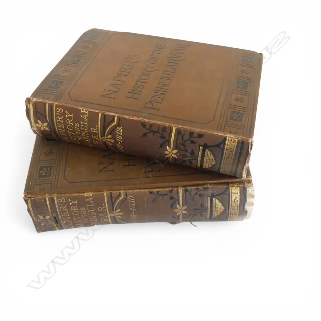 2 COPIES OF NAPIER'S HISTORY OF THE PENINSULAR WAR 1810-1812  Image 1++