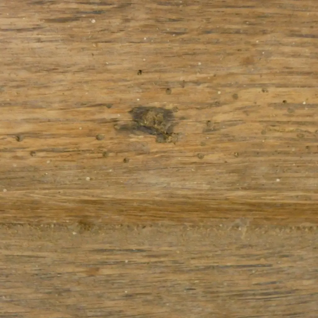 FRENCH EARLY 20thC OAK CHURCH PANELED ALTAR w. 'LAMB OF GOD & SEVEN SEALS' PANEL open back w. later shelf 1920x560x855mm Image 1++