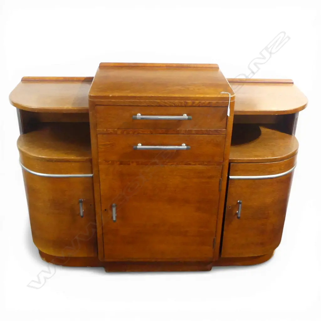 DECO OAK CABINET 1350x430x975mm Image 1++