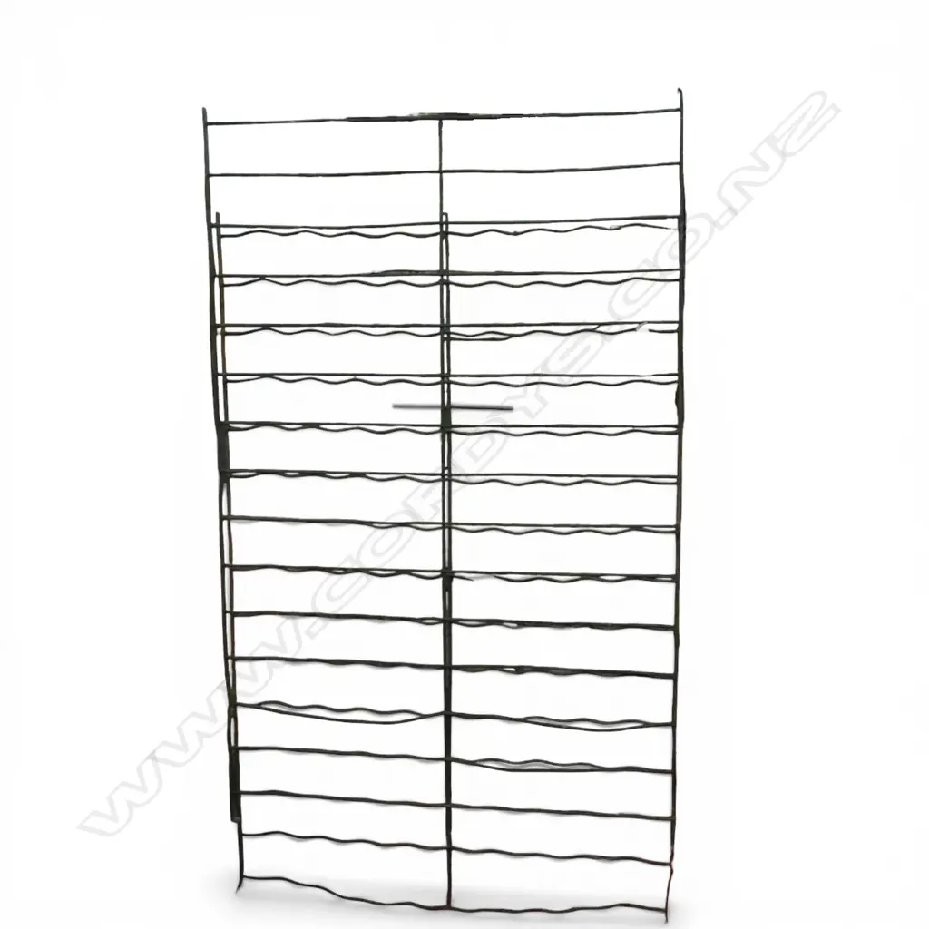 FRENCH METAL WINE RACK  Image 1++