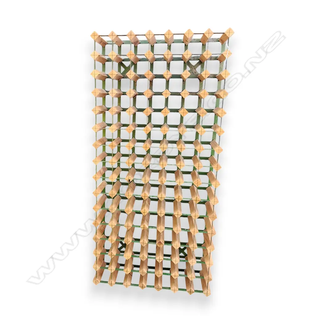 INDUSTRIAL 15x7 WINE RACK 1430 x 700 mm Image 1++