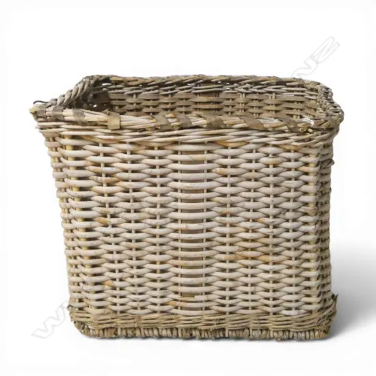 LG WOVEN CANE BASKET 700x600x550mm