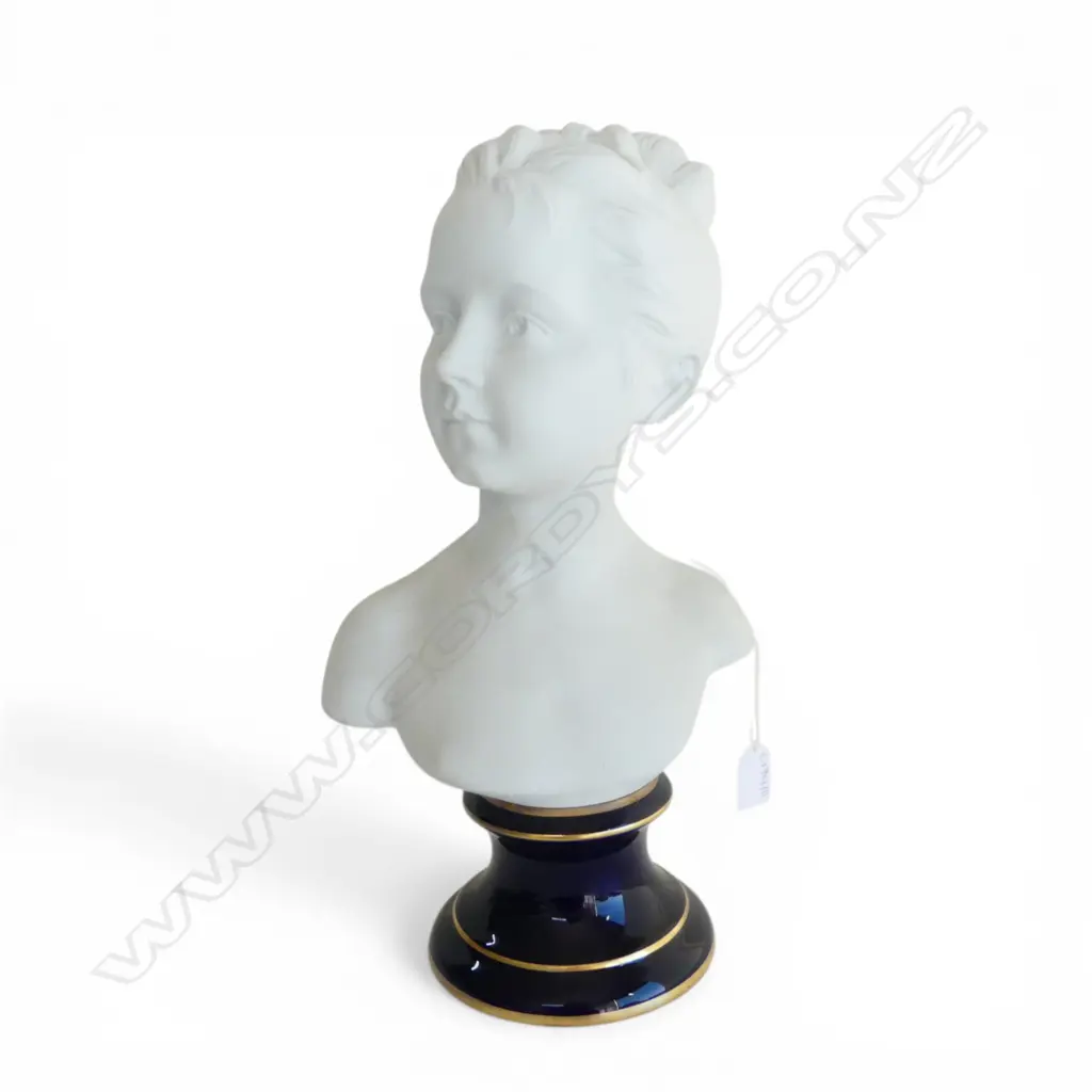 CAMILLE THARAUD LIMOGES BUST H.400mm Image 1++