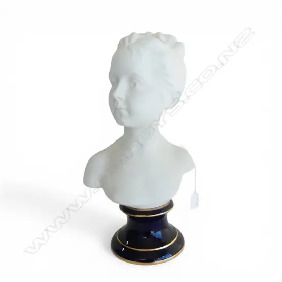 CAMILLE THARAUD LIMOGES BUST H.400mm