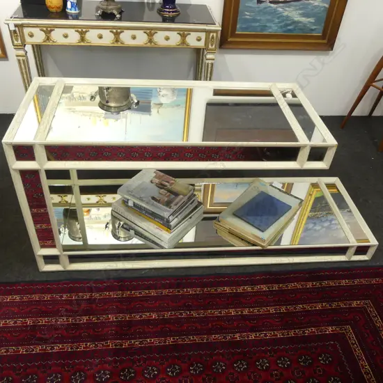 MIRRORED DISPLAY STAND BY TERRY NEALE FURNITURE 1600x520x700mm