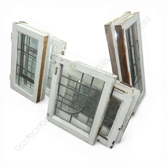 8 DECO LEAD LIGHT WINDOWS