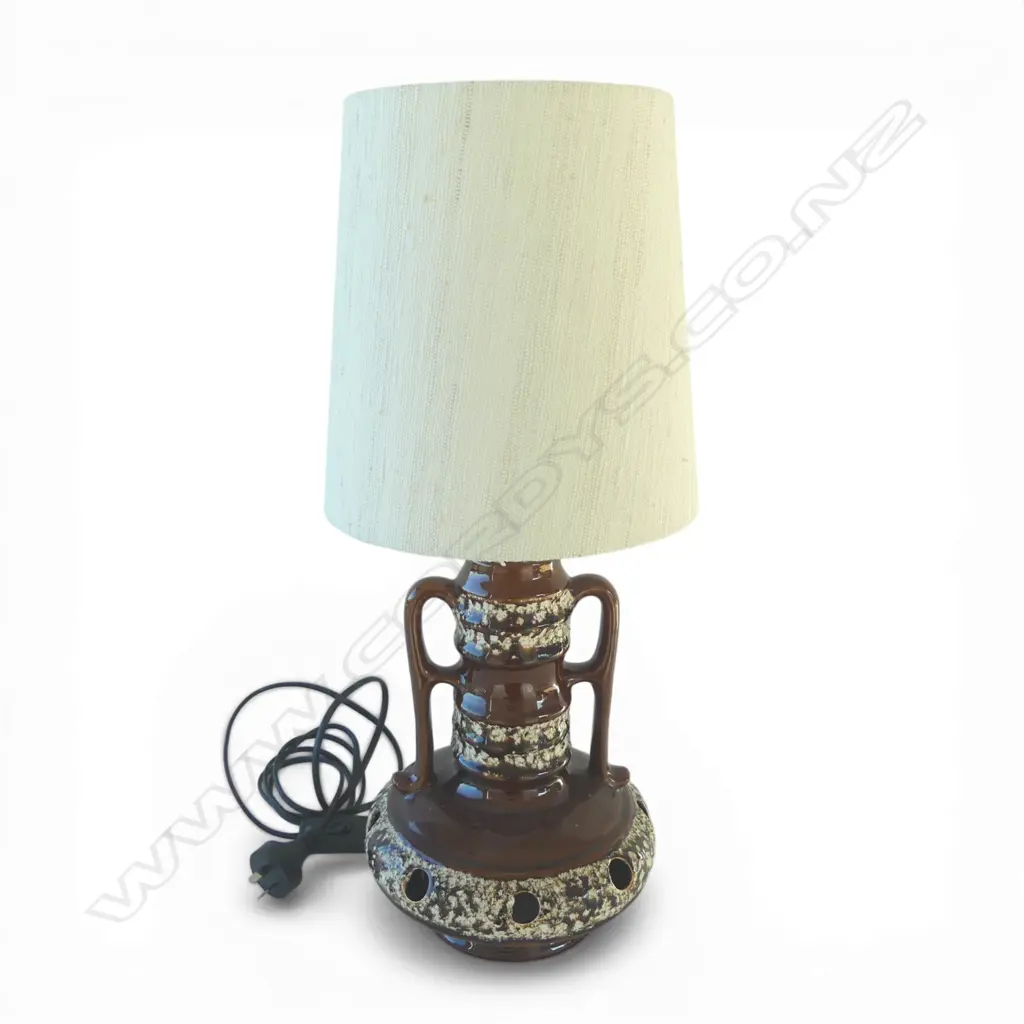 RETRO CERAMIC TABLE LAMP H.525mm Image 1++