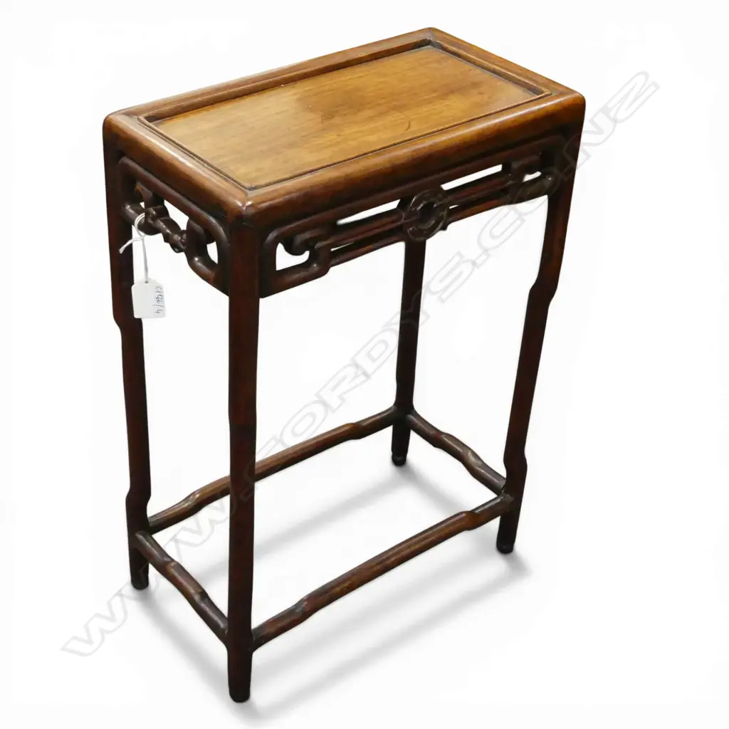 ORIENTAL ROSEWOOD SIDE TABLE 340x190x480mm Image 1++