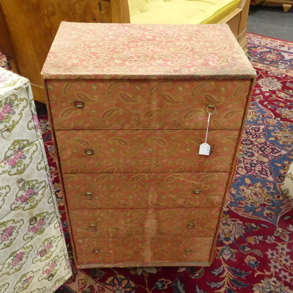 2 FRENCH SEWING CABINETS faults 440x290x805mm Image 1++