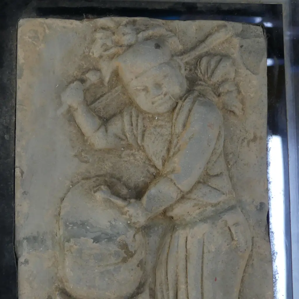 2 ORIENTAL CERAMIC PANELS 180x290 / 330x190mm Image 1++