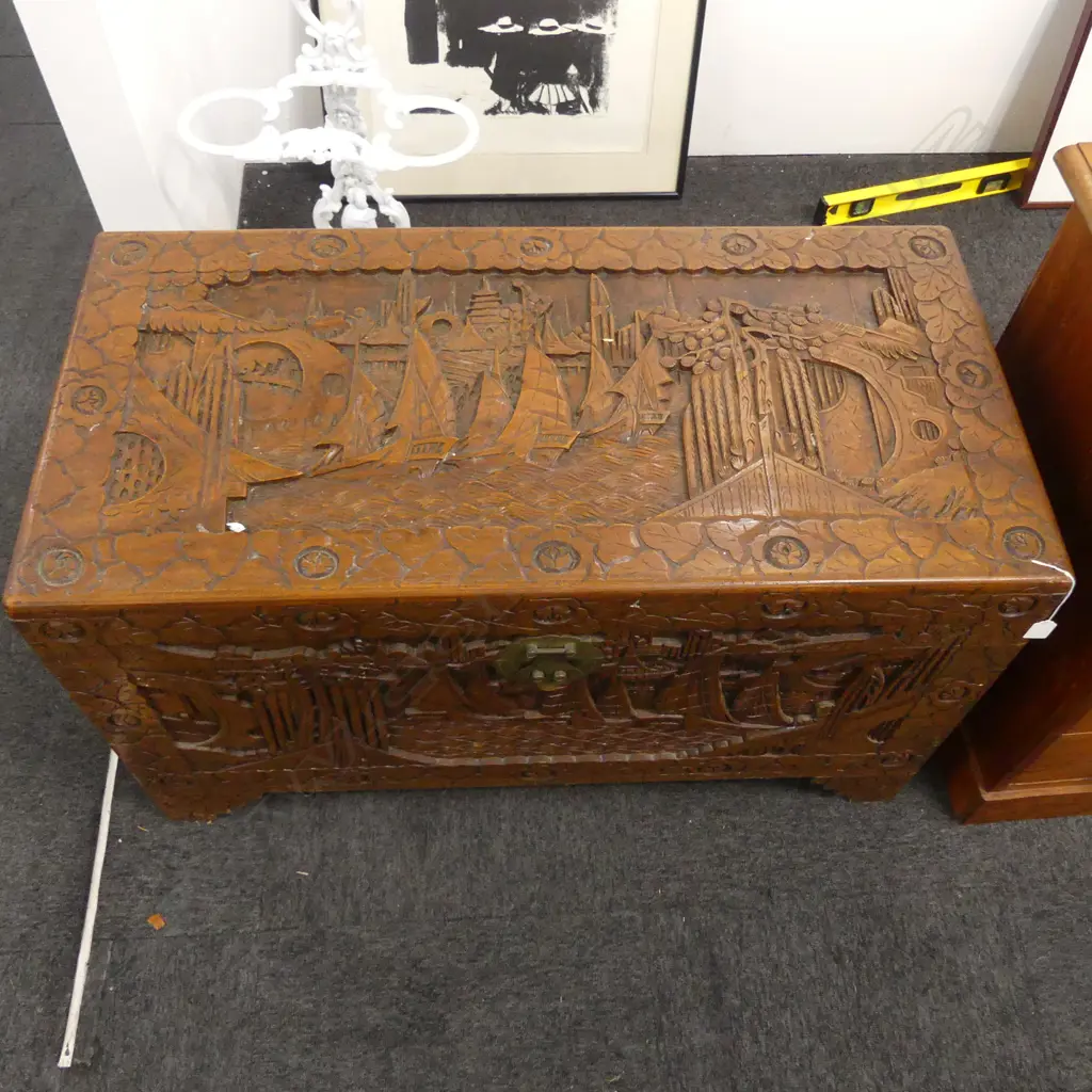 CAMPHOR CHEST 1015x505x600mm Image 1++