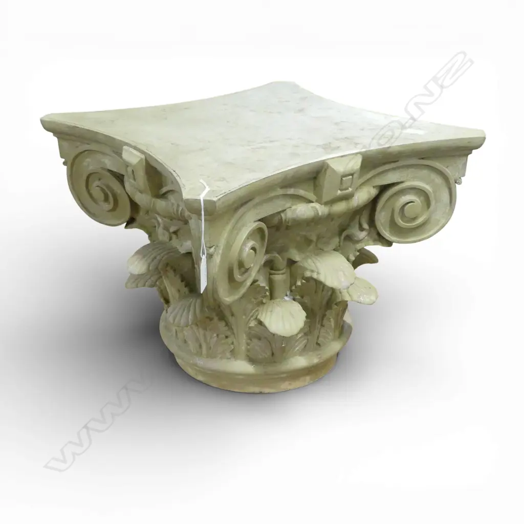 RESIN CORINTHIAN COLUMN TOP 450x450x350mm Image 1++