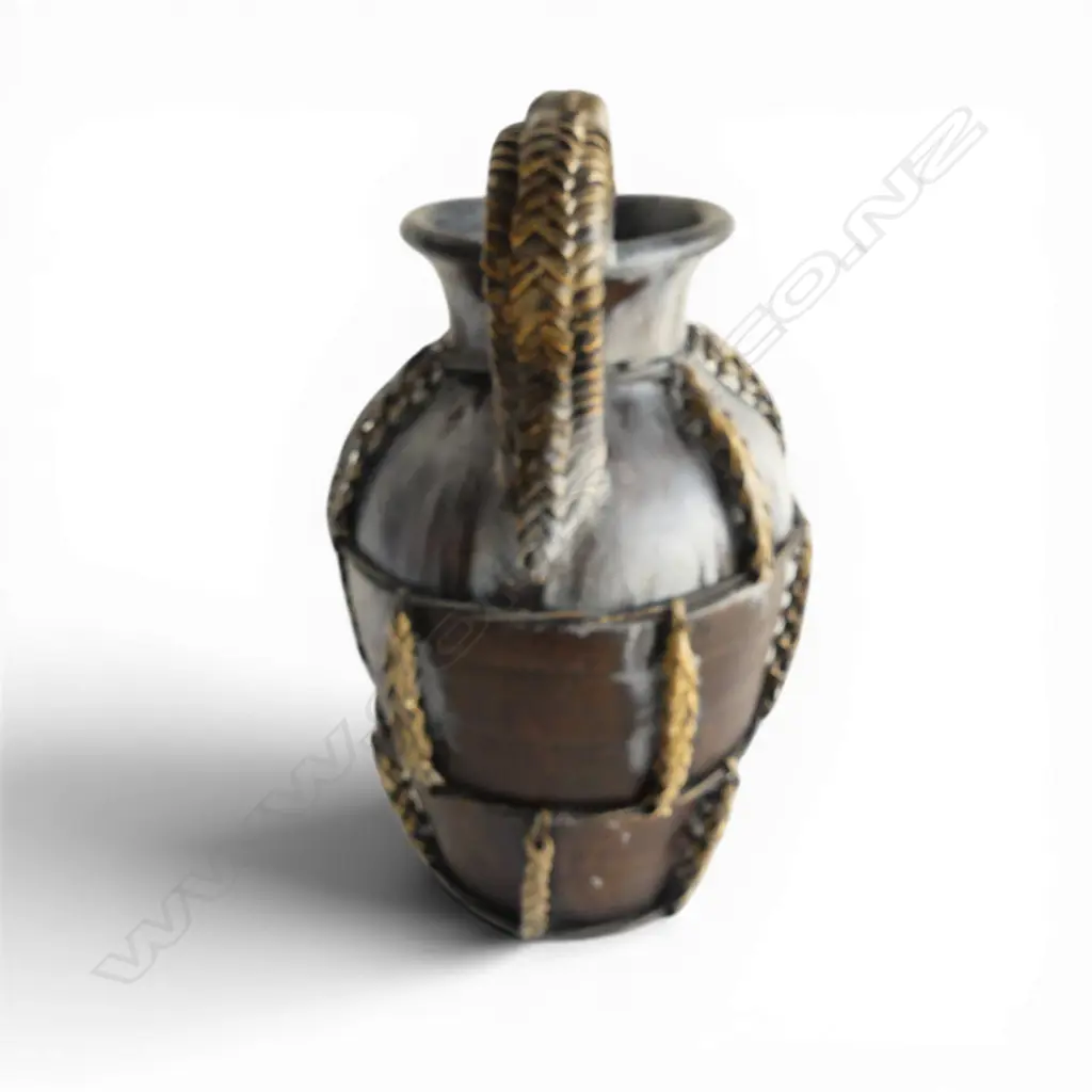BRAIDED RATTAN AMPHORA, H.380mm Image 1++