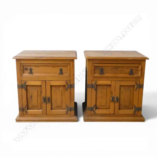 PR BEDSIDE CABINETS 560x410x600mm RECYCLED TIMBER