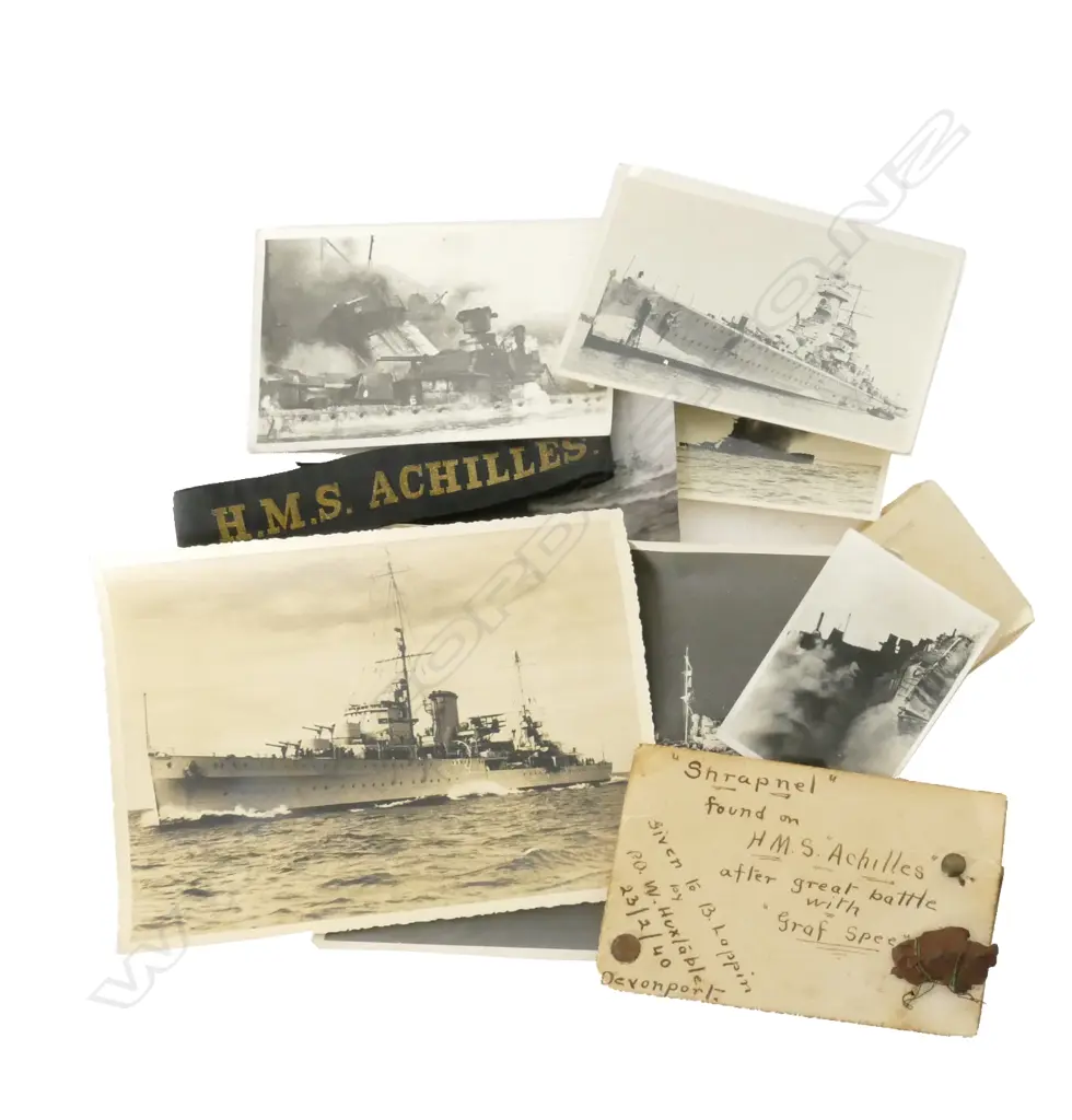 Vintage 'H.M.S. Achilles' items Image 1++