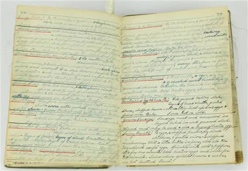 A WWII POW log book of Lieut. Kenneth Joseph Michael Payne Image 1++