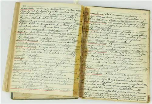 A WWII POW log book of Lieut. Kenneth Joseph Michael Payne Image 1++