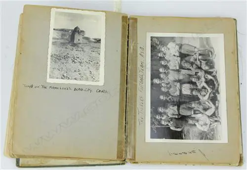 A WWII POW log book of Lieut. Kenneth Joseph Michael Payne Image 1++