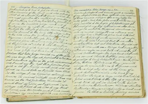 A WWII POW log book of Lieut. Kenneth Joseph Michael Payne Image 1++