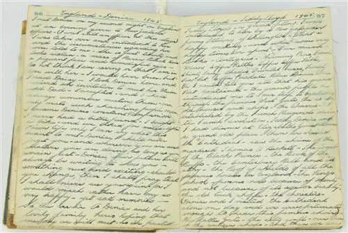 A WWII POW log book of Lieut. Kenneth Joseph Michael Payne Image 1++