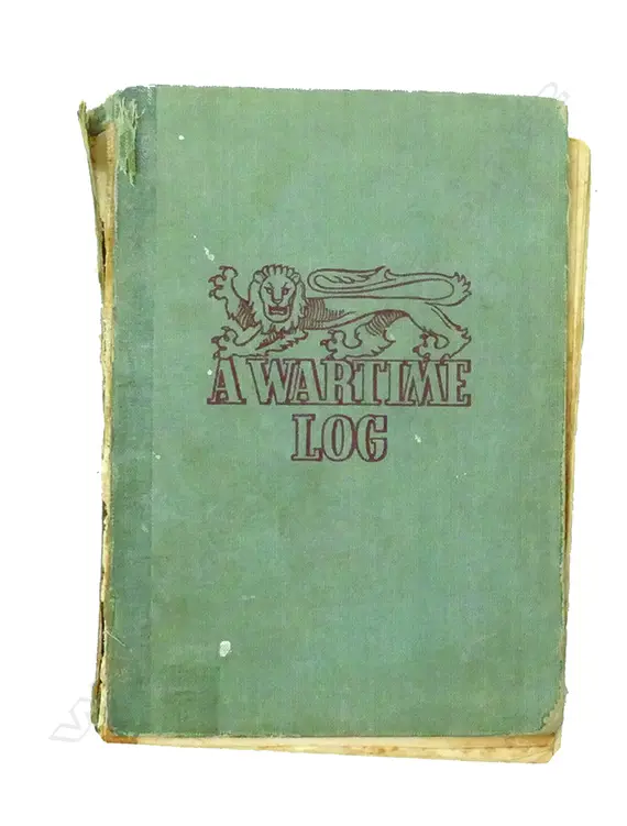 A WWII POW log book of Lieut. Kenneth Joseph Michael Payne Image 1++