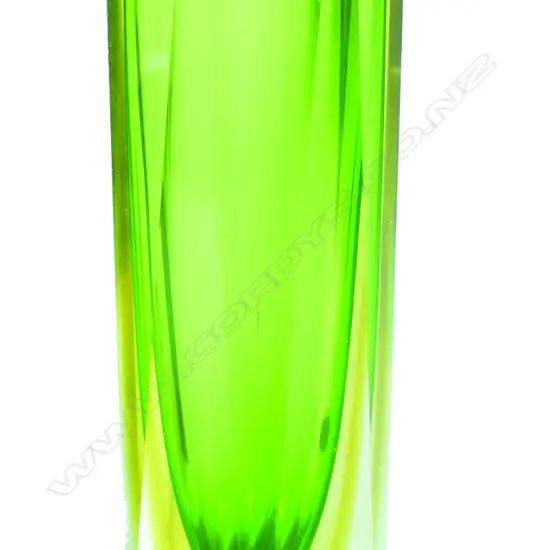 An Italian Murano glass vase