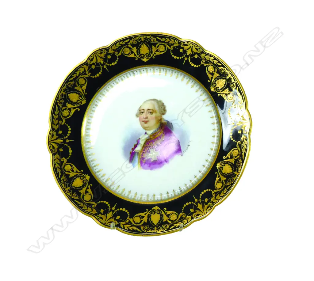 A 19thC Sèvres cabinet plate Image 1++