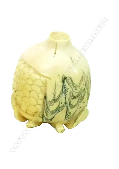 A Japanese ivory erotic carving Image 1++