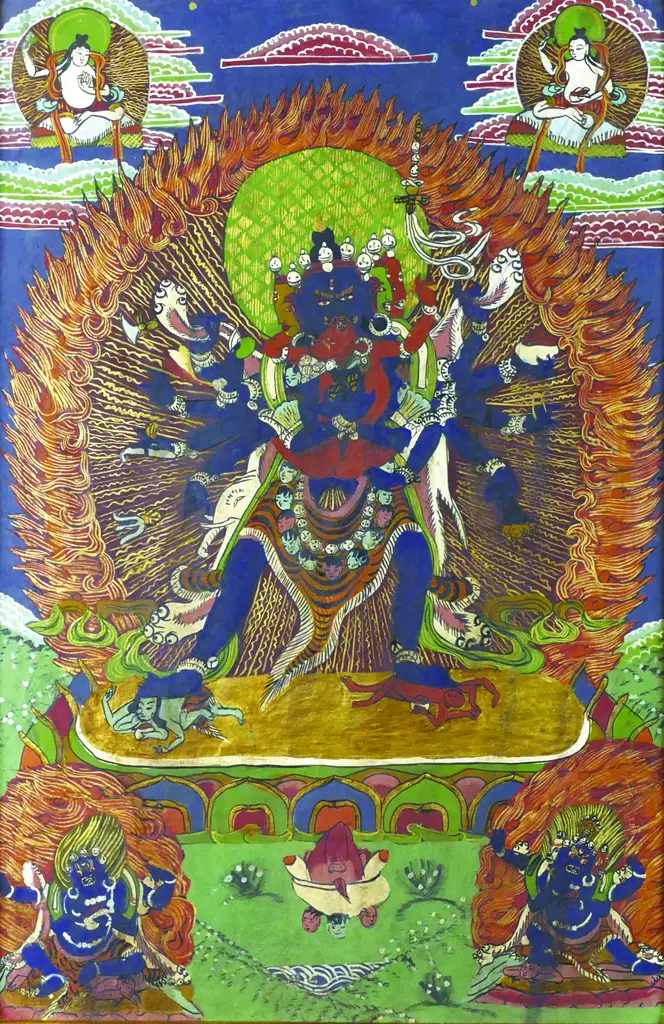 A Tibetan thangka Image 1++