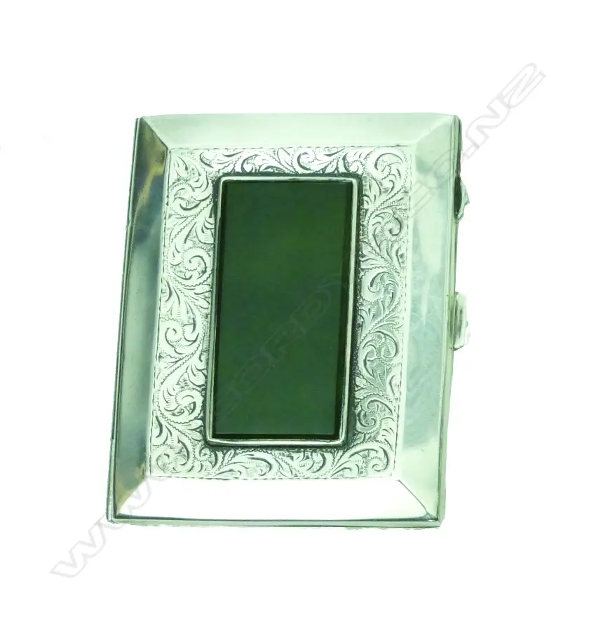 A rare N.Z. colonial silver cigarette case by Joseph Swindell & Son Image 1++