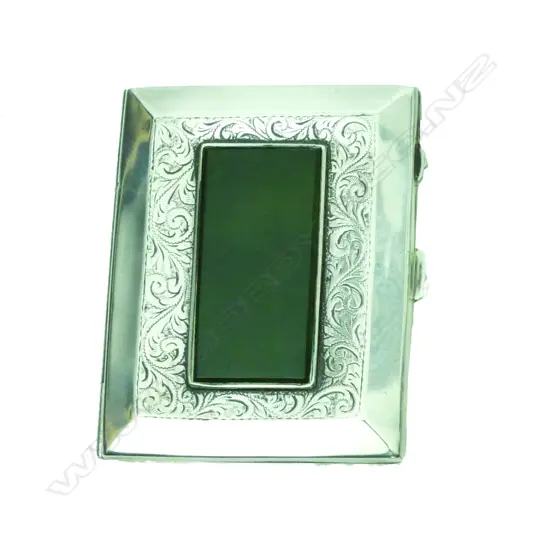 A rare N.Z. colonial silver cigarette case by Joseph Swindell & Son