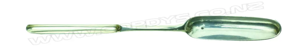 A George II silver marrow scoop Image 1++