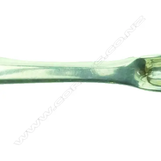 A George II silver double ended marrow scoop