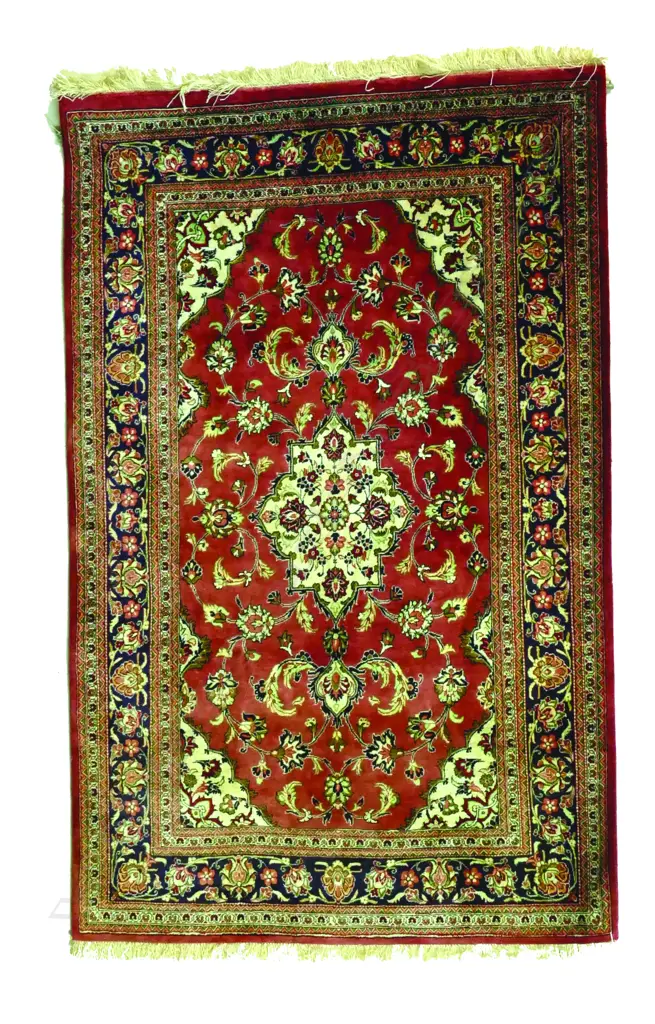 An Iranian Qum silk rug Image 1++