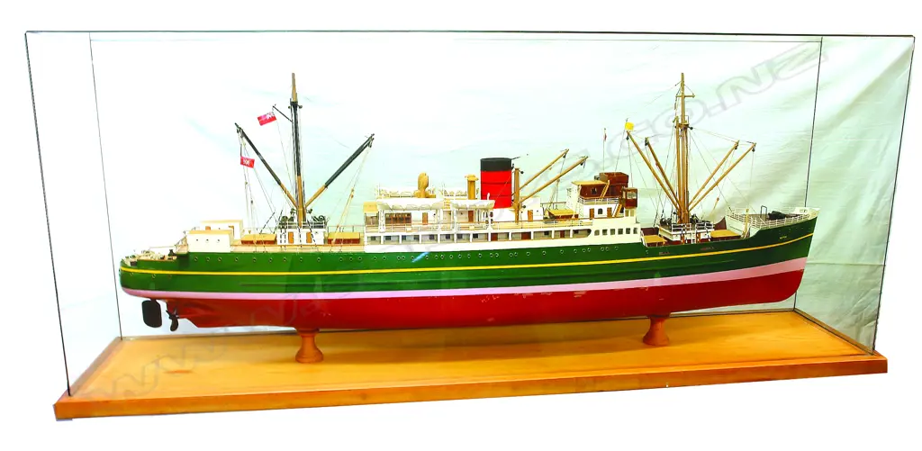A large model of the Union Steam Ship Company vessel Matua Image 1++