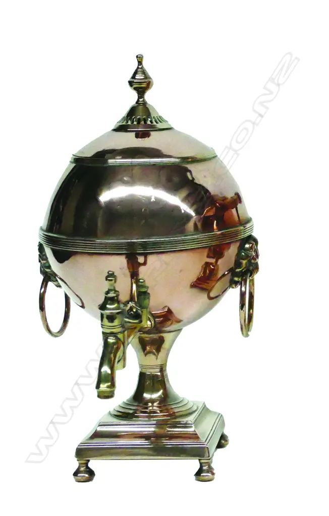 A Regency copper samovar Image 1++