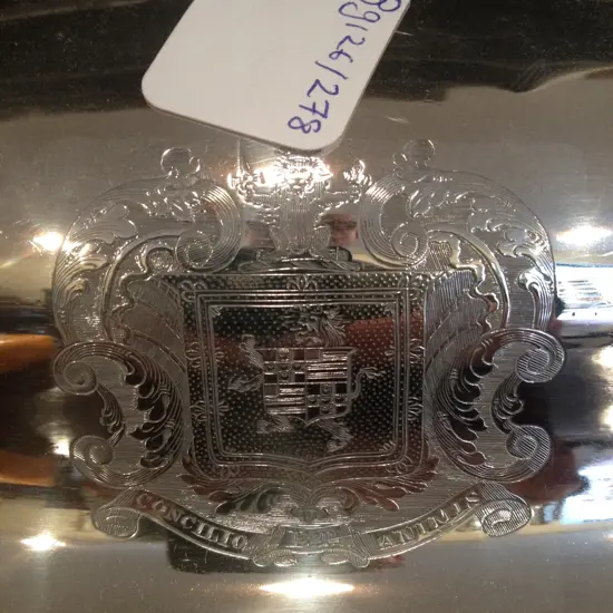 A Sheffield Plate meat cover