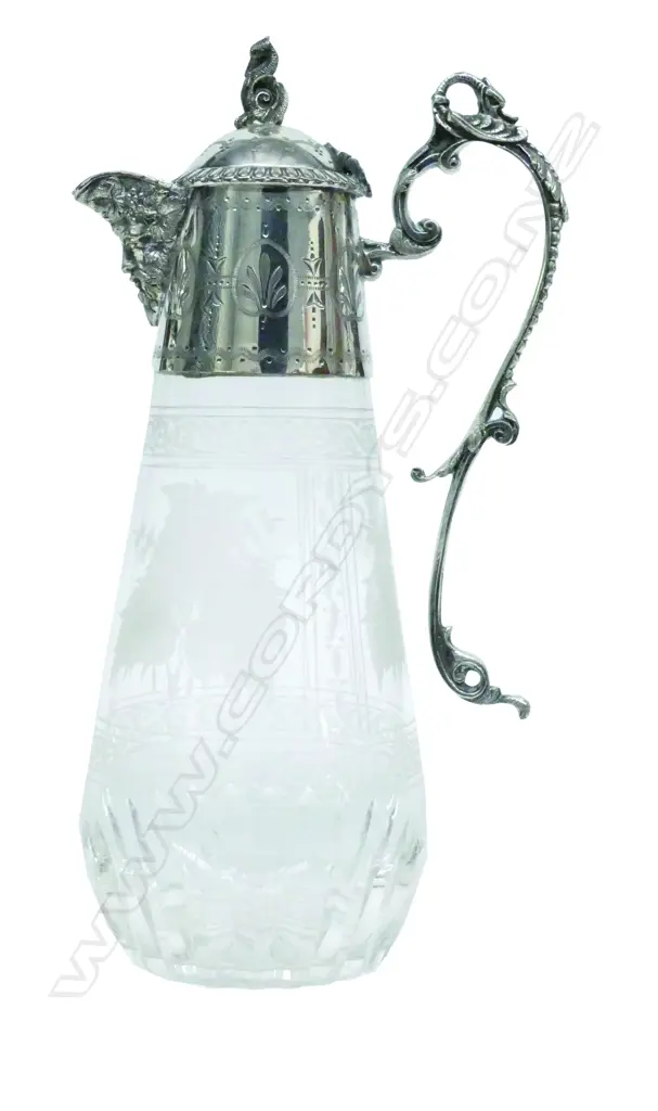 An Edwardian claret jug Image 1++