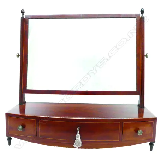 A very good Geo.III mahogany dressing mirror