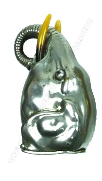 A silver plated brass novelty vesta Image 1++