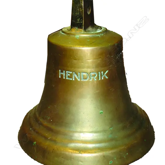 A bronze bell from the 'HENDRIK'