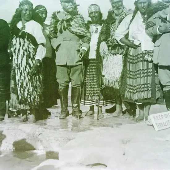 A box of vintage glass plate photographic negatives