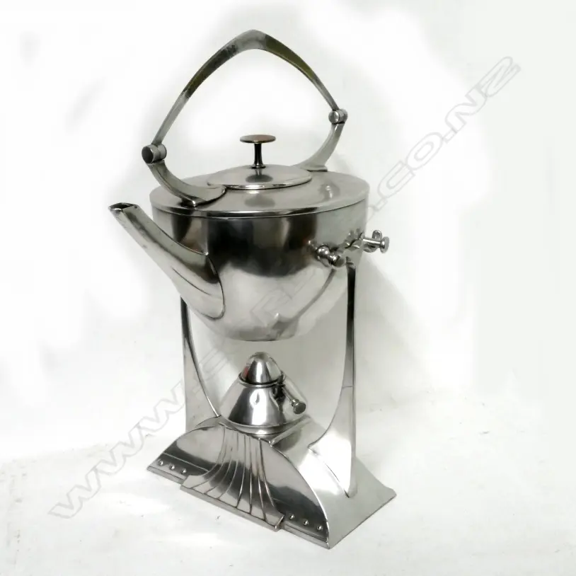 A WMF silver plate Secessionist spirit kettle Image 1++