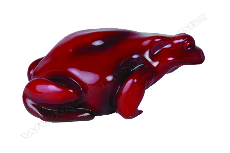 A Royal Doulton flambé model of a crab Image 1++