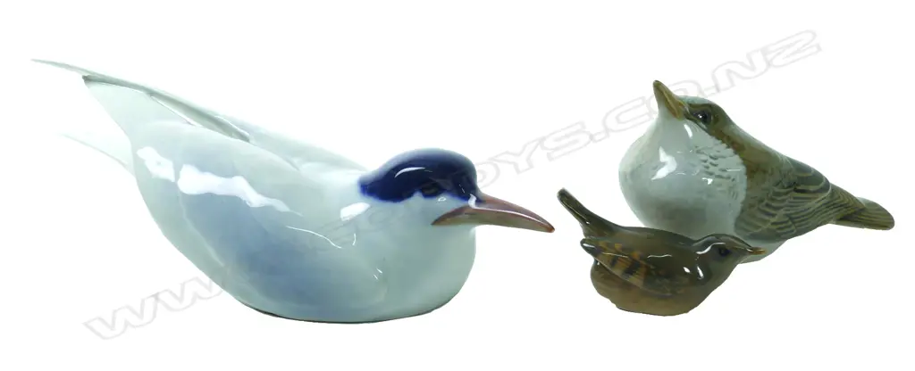 Two Royal Copenhagen birds Image 1++