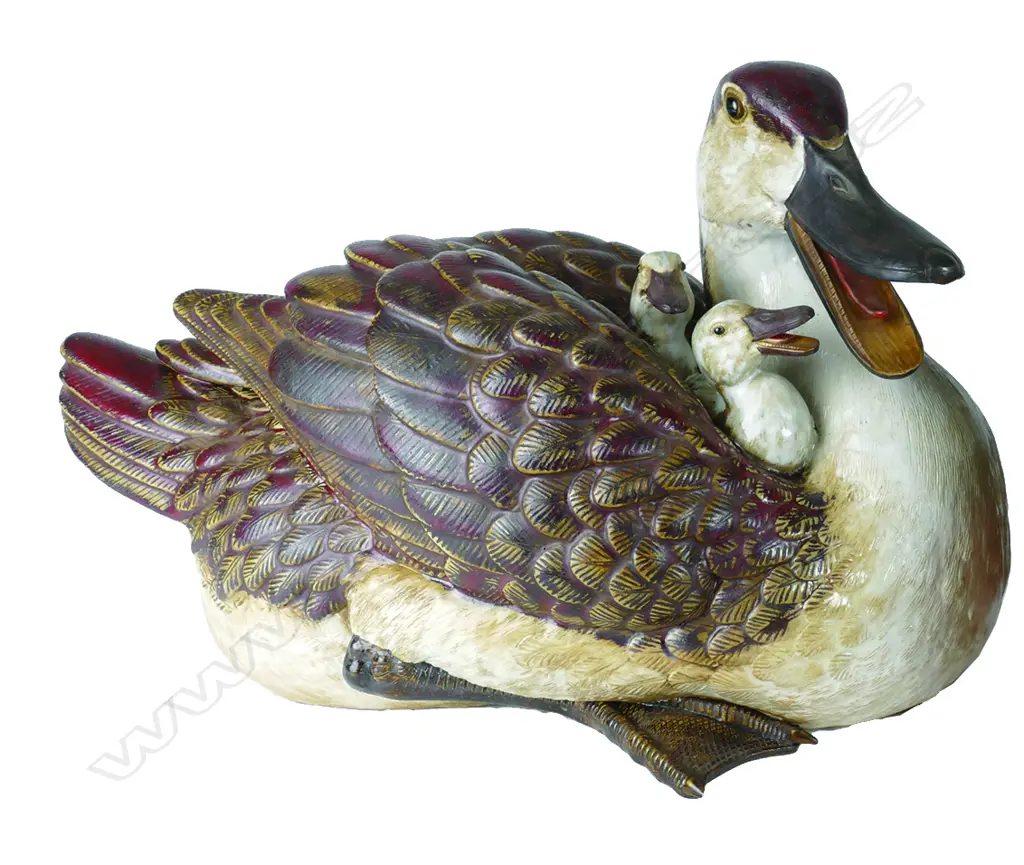 A set of ceramic Chinese ducks Image 1++