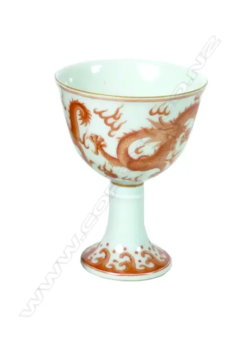A fine Chinese porcelain wine cup Image 1++